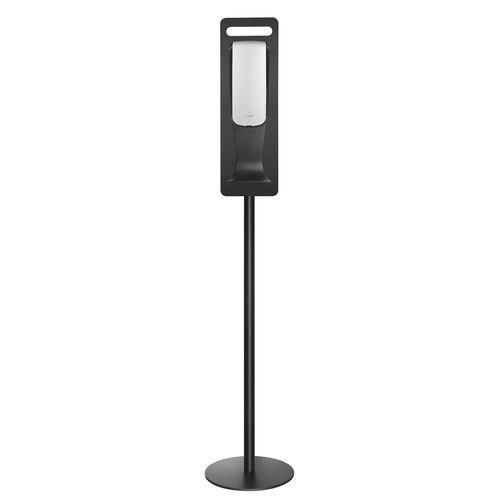 Distributeur de gel hydroalcoolique au sol - AUTO DISPENSER STAND - Goodwind GmbH - automatique / distributeur de savon