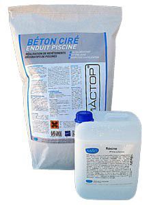 Micro béton pour piscine - Cemento Cerato - aspect béton ciré