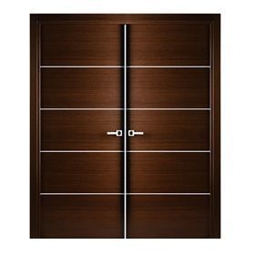 Porte d'intérieur - ITALIAN : NEW YORK - Dayoris doors - en placage de bois / battante / pleine