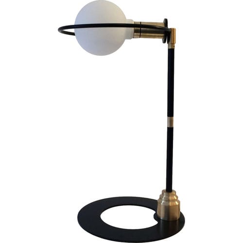 Lampe de table - LÉONORE - Daniel Gallo - en laiton / en verre opalescent / contemporaine
