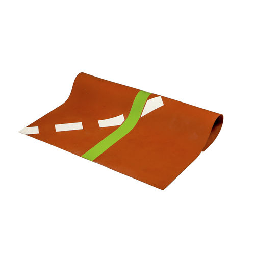 Sol sportif d'extérieur - IMPACT ROLL - EPDM OR RECYCLED RUBBER - AUBICON - RUBBER FLOORING AND INSULATION MATS - en caoutchouc / en EPDM / pour salle multisport