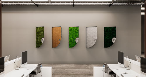 Panneau acoustique mural - COMMA - Greenmood - en feutre / en liège / en mousse stabilisée