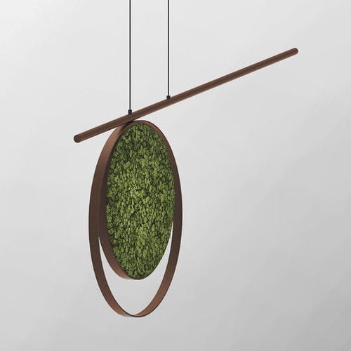 Baffle acoustique suspendu - TAIL - Greenmood - en mousse stabilisée / en plantes stabilisées / décoratif