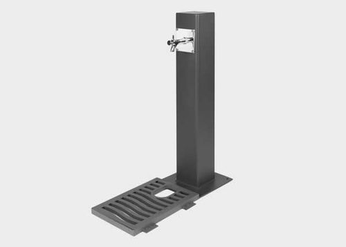 Fontaine à eau non spécifié - CUADRADA - Novatilu - d'extérieur / en acier