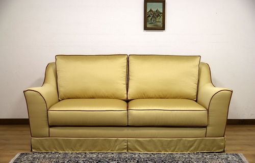 Canapé classique - MARTE - VAMA Divani - en tissu / avec revêtement amovible / beige