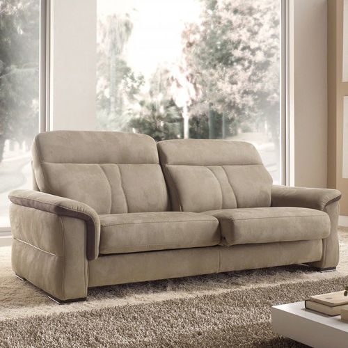 Canapé contemporain - SHERWOOD - VAMA Divani - en tissu / inclinable / avec repose-tête