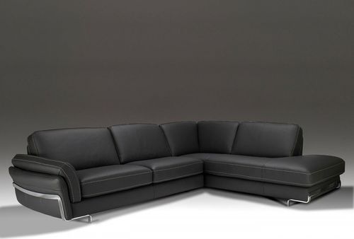 Canapé modulable - SAPPORO - VAMA Divani - contemporain / en cuir / noir