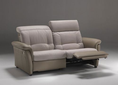 Canapé contemporain - OLAF - VAMA Divani - en tissu / en cuir / inclinable