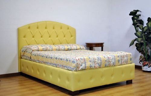 Lit double - RONDEAU - VAMA Divani - simple / chesterfield / tapissé