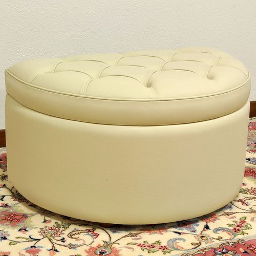 Repose-pied classique - LEONARDO - VAMA Divani - en tissu / en cuir