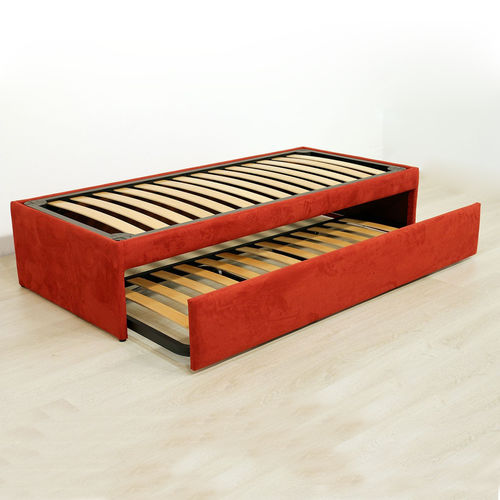 Lit gigogne - LETTO ESTRAIBILE - VAMA Divani - simple / contemporain / tapissé
