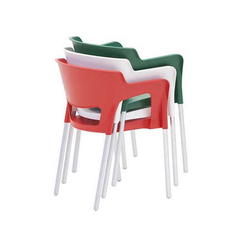 Chaise de restaurant contemporaine - Ezpeleta - d'intérieur / en polypropylène / empilable