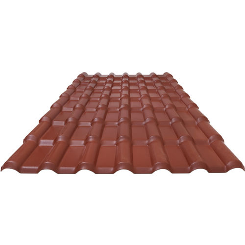 Couverture de toit en PVC - PREMIUM : ROYAL MAXI - Ondumit - aspect tuile / ignifuge / isolante