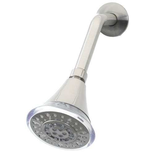 Pommeau de douche mural - 5-FUNCTION - JACUZZI - rond / pluie / avec éclairage intégré