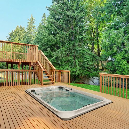Spa de nage encastrable - J-16 POWERACTIVE™ - JACUZZI - rectangulaire / 4 places / en acrylique