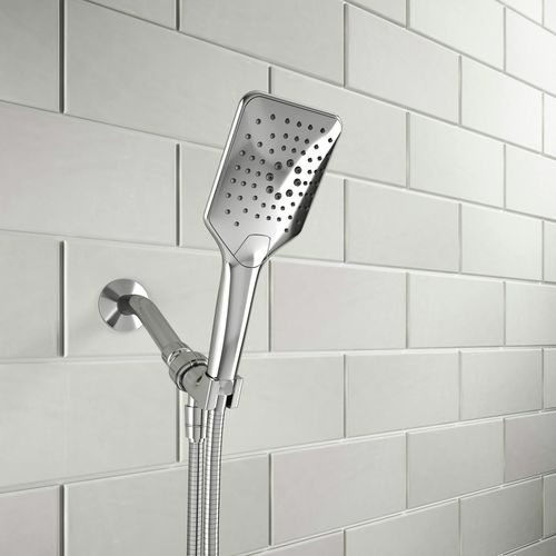 Pommeau de douche encastrable - J3-20H - JACUZZI - carré / hydromassage