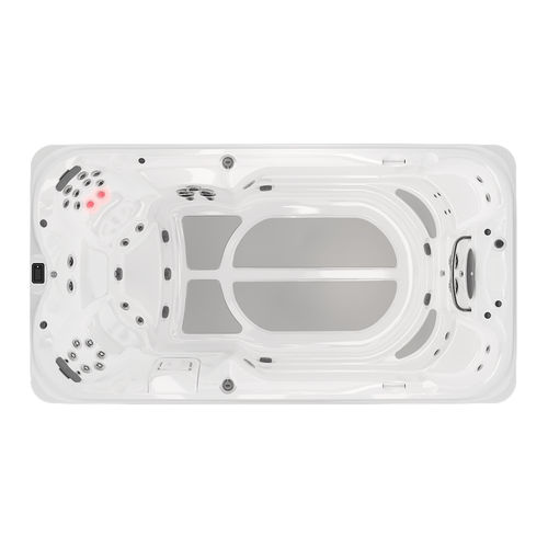 Spa de nage encastrable - J-14 POWERACTIVE™ - JACUZZI - rectangulaire / 1 place / en acrylique