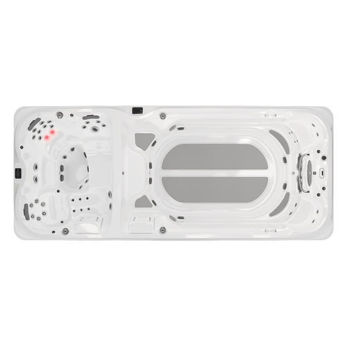 Spa de nage encastrable - J-19DT POWERPRO™ - JACUZZI - rectangulaire / 1 place / en acrylique