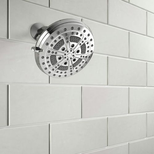 Pommeau de douche mural - J6-10s - JACUZZI - rond / hydromassage