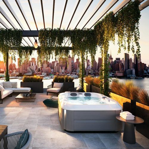 Spa hors-sol - J-315&trade; - JACUZZI - rectangulaire / 3 places / en acrylique