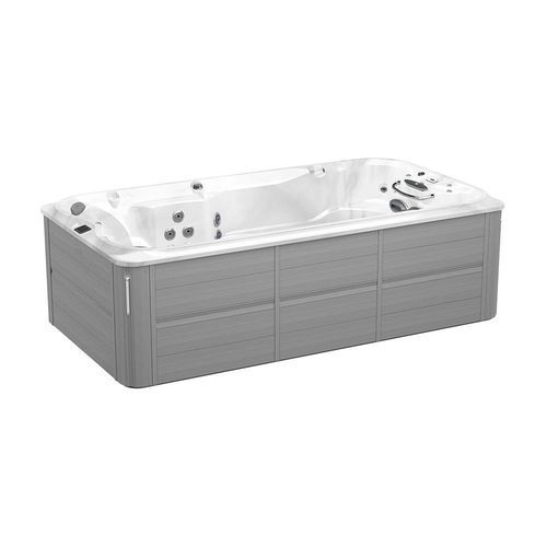 Spa de nage hors-sol - J-14 POWERPRO&reg; - JACUZZI - rectangulaire / en acrylique / d'extérieur