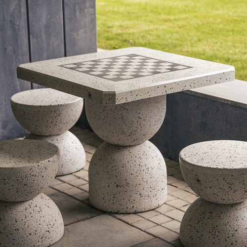 Table d'échecs d'extérieur - 111 - Encho Enchev - ETE - contemporaine / résidentielle / pour espace public