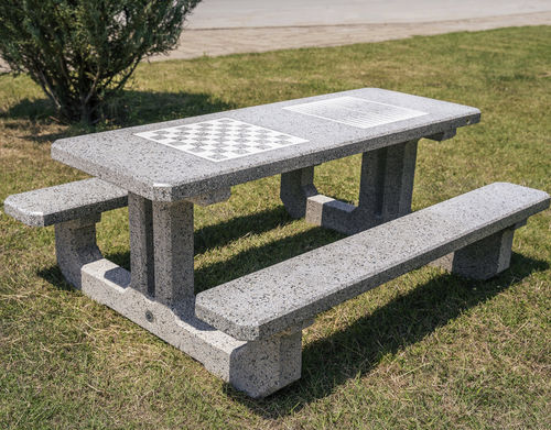 Table d'échecs d'extérieur - 223 - Encho Enchev - ETE - contemporaine / résidentielle / pour espace public