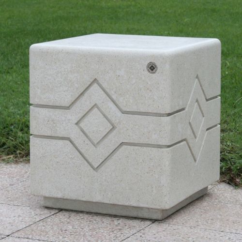 Borne piétonne - 149 - Encho Enchev - ETE - anti-stationnement / en béton à haute performance / en béton fibré