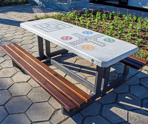 Table d'échecs d'extérieur - 250 - Encho Enchev - ETE - contemporaine / résidentielle / pour espace public