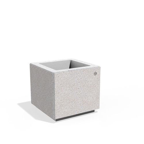 Jardinière en béton à haute performance - 268-N - Encho Enchev - ETE - en marbre / en granite / carrée
