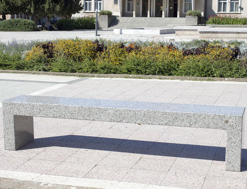 Banc public contemporain - 157 - Encho Enchev - ETE - en béton à haute performance / en béton fibré / en béton armé