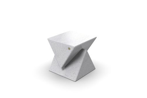 Tabouret contemporain - 265 - Encho Enchev - ETE - en béton à haute performance / en marbre / en granite