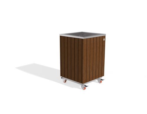Jardinière en métal - 299 - Encho Enchev - ETE - en bois / pour espace public / pour les zones urbaines