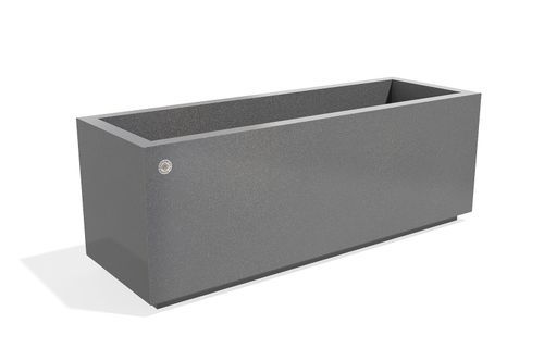 Jardinière en acier inoxydable - 401 - Encho Enchev - ETE - d'extérieur / pour personnes à mobilité réduite / pour espaces verts