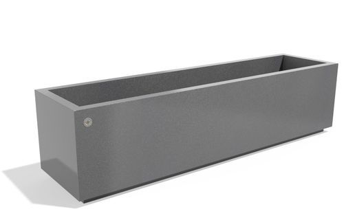 Jardinière en acier inoxydable - 402 - Encho Enchev - ETE - pour école maternelle / pour passerelle / pour piscine publique