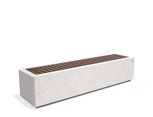 Banc public en béton - 268-I - Encho Enchev - ETE - en marbre / en granite / en bois massif
