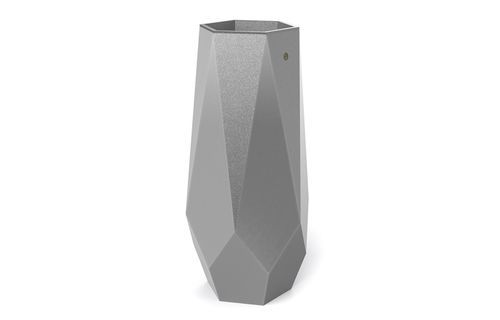 Jardinière en acier inoxydable - 305 - Encho Enchev - ETE - contemporaine / pour hôtel / pour passerelle
