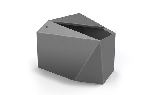 Jardinière en acier inoxydable - 314 - Encho Enchev - ETE - contemporaine / pour parking / pour hôtel
