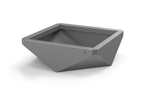 Jardinière en acier inoxydable - 315 - Encho Enchev - ETE - pour aire de jeux / pour parking / pour école maternelle