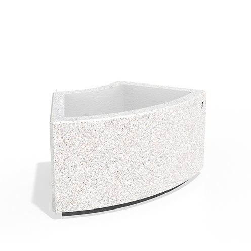 Jardinière en granite - 268-S - Encho Enchev - ETE - en marbre / en béton à haute performance / en béton fibré