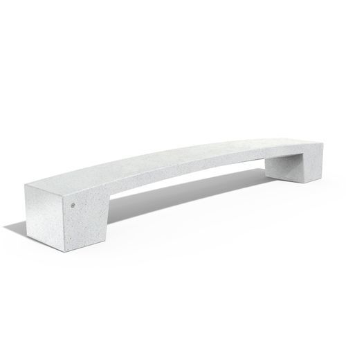 Banc public design minimaliste - 335 - Encho Enchev - ETE - en marbre / en granite / en béton fibré à ultra haute performance (BFUP)
