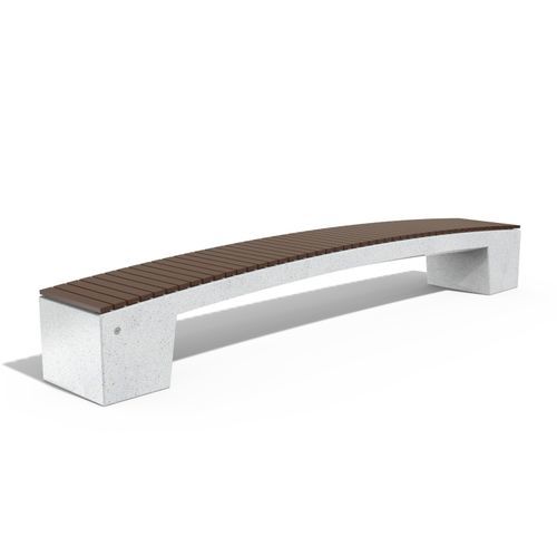 Banc de jardin contemporain - 337 - Encho Enchev - ETE - en béton fibré / en granite / en pierre
