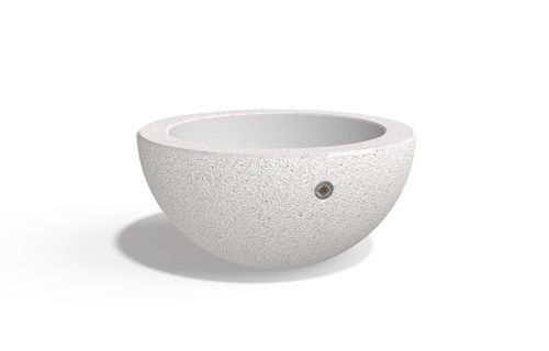 Jardinière en pierre - 372 - Encho Enchev - ETE - en granite / en marbre / en béton fibré