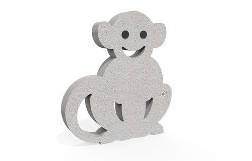 Borne anti-stationnement - MONKEY 474 - Encho Enchev - ETE - décorative / armée / en béton armé