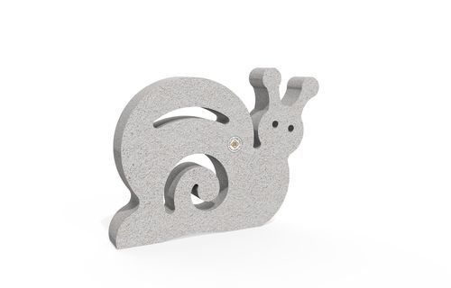 Borne anti-stationnement - SNAIL - Encho Enchev - ETE - décorative / en béton armé / pour aire de jeux