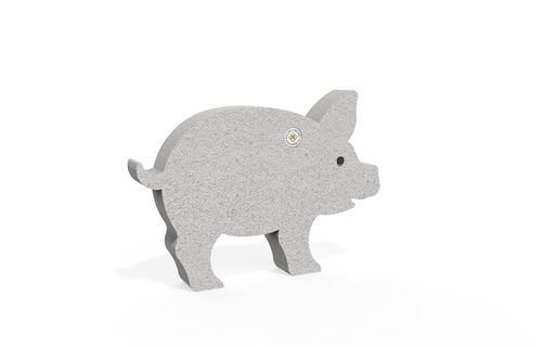 Borne anti-stationnement - PIGLET - Encho Enchev - ETE - piétonne / décorative / en béton armé