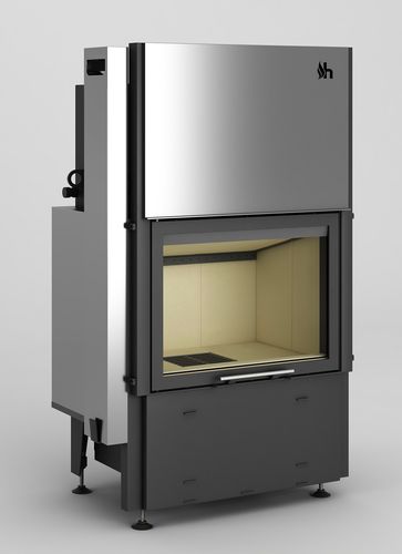 Insert de cheminée à bois - Volcano Wh-18 - desayo - en acier / contemporain / certifié CE