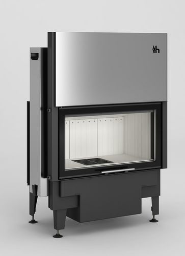Insert de cheminée à bois - Volcano ATh - desayo - en acier / contemporain / classe A+
