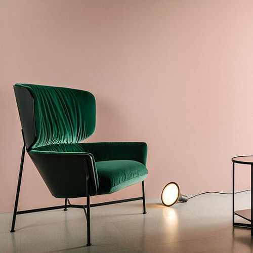 Fauteuil contemporain - CARISTO - SP01 design - en cuir / en tissu / en frêne