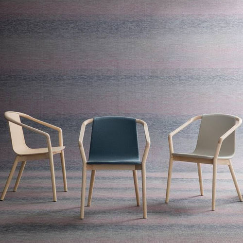 Chaise de salle à manger contemporaine - THOMAS - SP01 design - d'intérieur / en tissu / en cuir